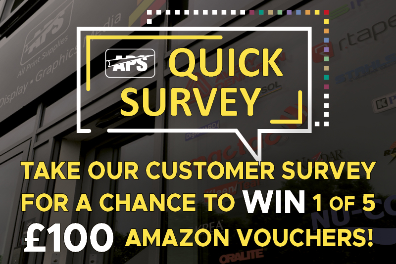 Click this link to complete our quick customer survey for your chance to win 1 of the 5 x £100 Amazon vouchers! Your feedback really matters to us and it helps us improve the range of services we provide to our customers.