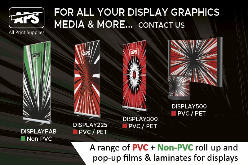 Meeting your display graphics media needs we hold stocks for next day delivery. Media ready for sign, display and social distancing projects we also stock many NON-PVC media options.