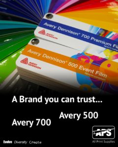 Avery Dennison 500 EF & 700 PF sign vinyl ranges - a brand you can trust!
