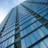 Avery Dennison R Silver 20 i solar control window film laminated to skyscraper windows to offer heat protection from the Sun's harmful UV rays, rejecting excess solar radiation.