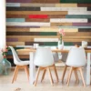 Avery Dennison MPI 8726 Wood Grain textured printed wall covering, designed to replicate the natural beauty of wood grain, offering a sophisticated and durable solution for bespoke printed designs for interior décor in both commercial and residential spaces.