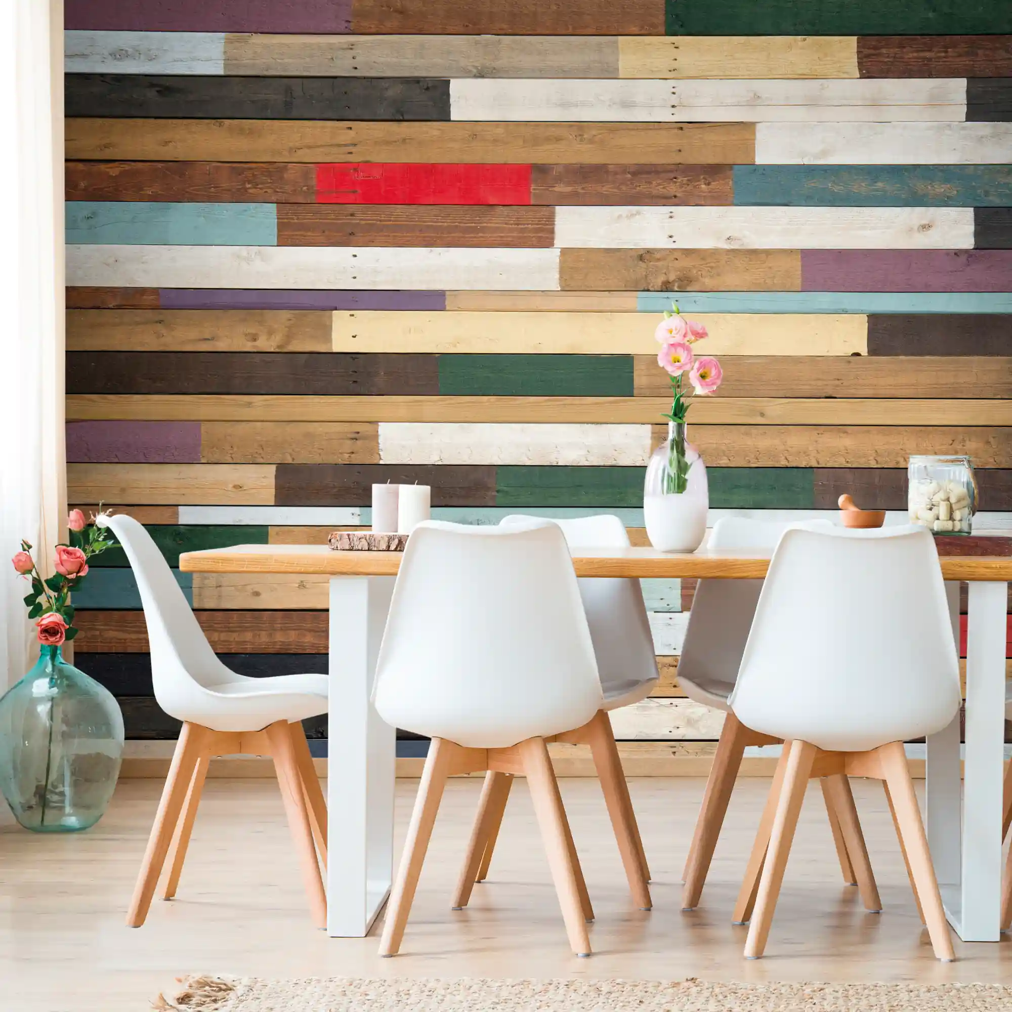 Avery Dennison MPI 8726 Wood Grain textured printed wall covering, designed to replicate the natural beauty of wood grain, offering a sophisticated and durable solution for bespoke printed designs for interior décor in both commercial and residential spaces.
