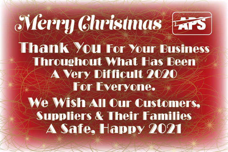 We wish you all a safe, peaceful & Happy Christmas as we all look forward to 2021.