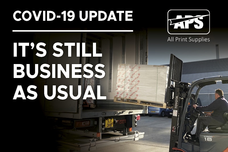 APS COVID-19 business update: it's still business as usual.