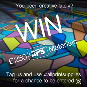 Tag us on instagram with your most creative installs from the last 2 years using APS products for your chance to win £250 worth of APS Materials