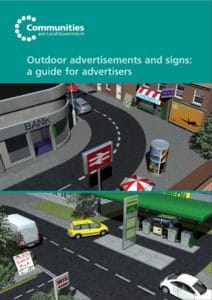 Download PDF: Planning, building and the environment: outdoor advertisements and signs - a guide for advertisers.