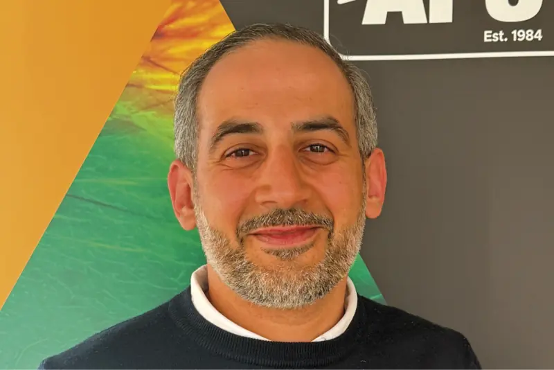 A photo of Bert Hussein, All Print Supplies new UK Automotive Sales Manager, the man who is responsible for our new range of paint protection films.