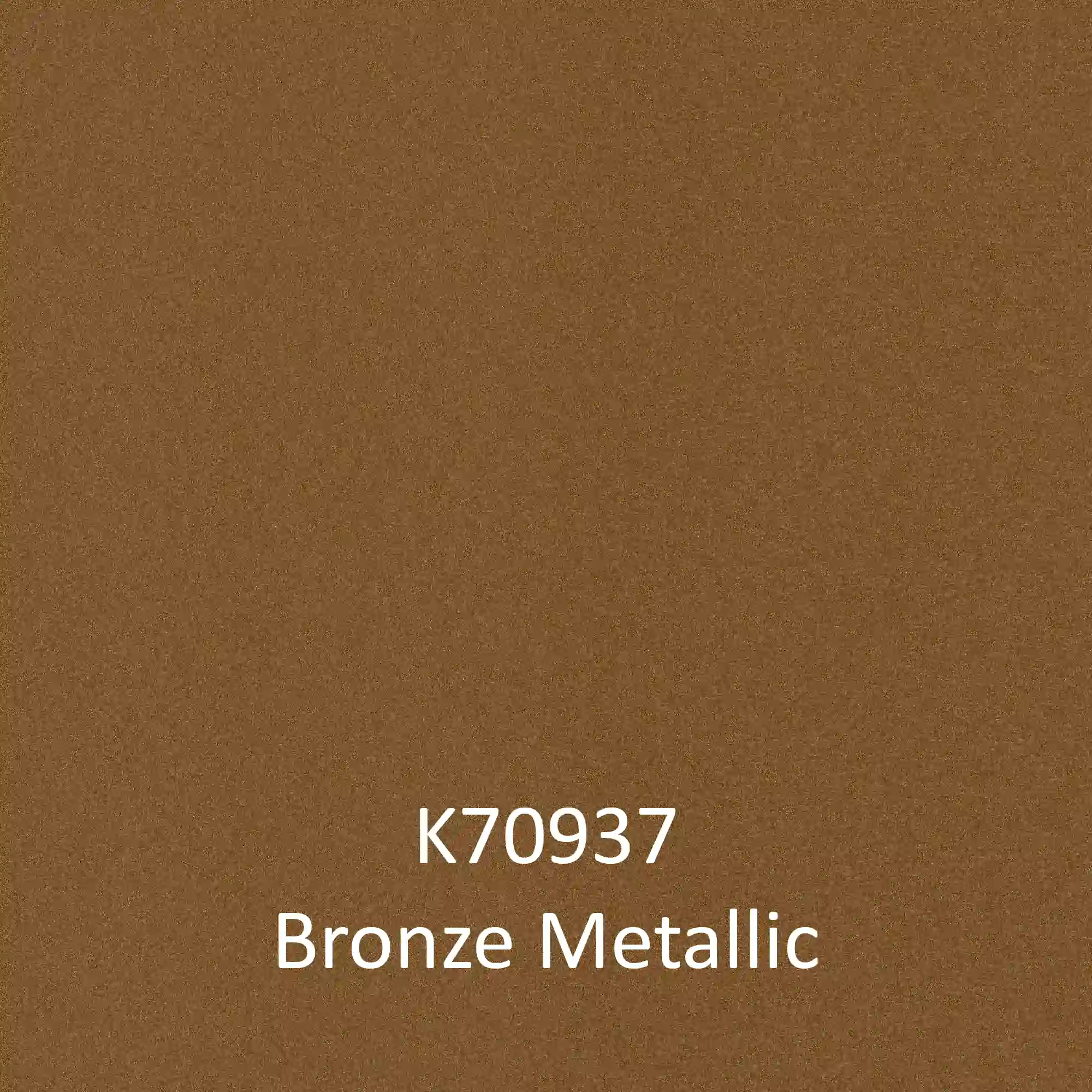 KPMF K70937 Bronze, metallic sign vinyl colour sample.