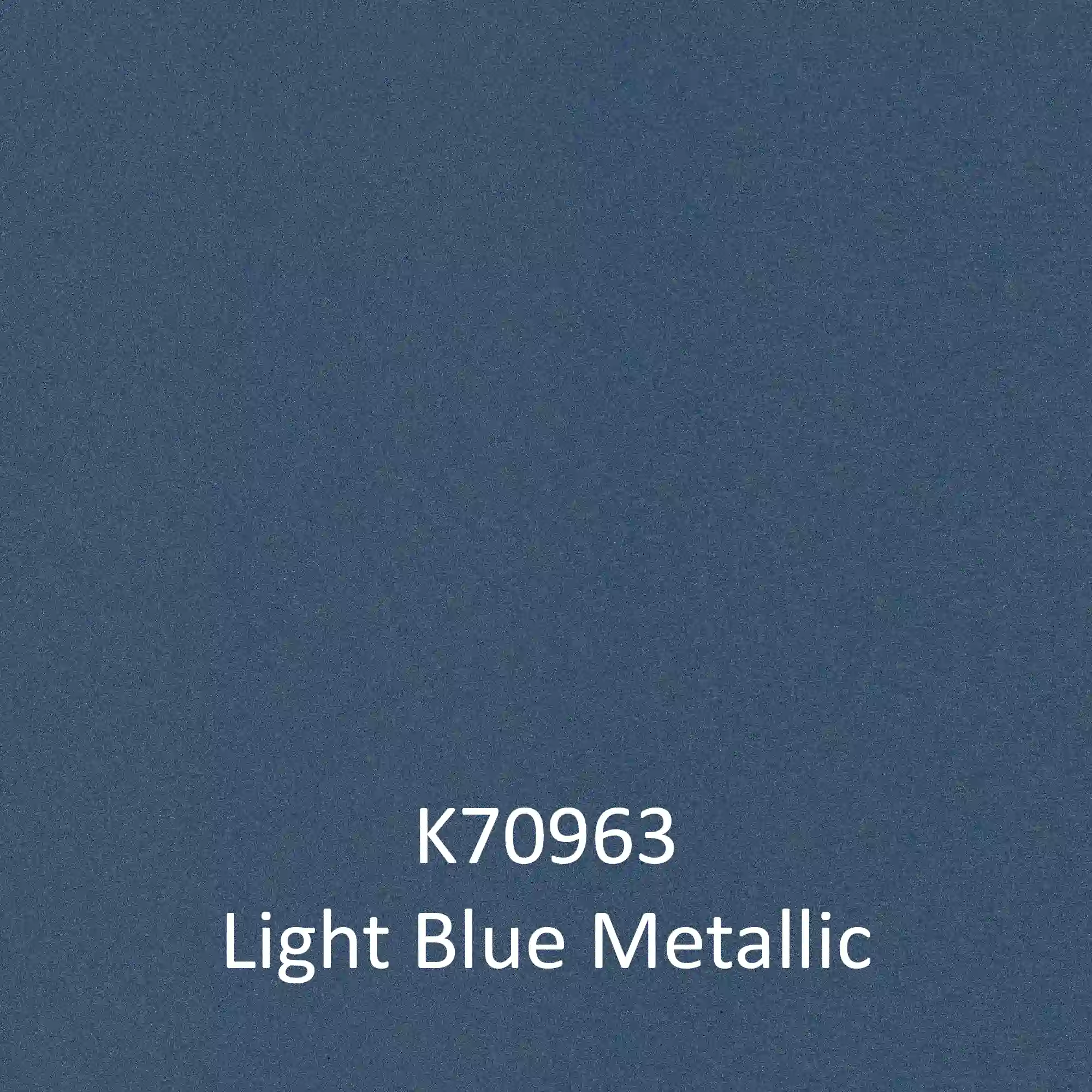 KPMF K70963 Light Blue, metallic sign vinyl colour sample.