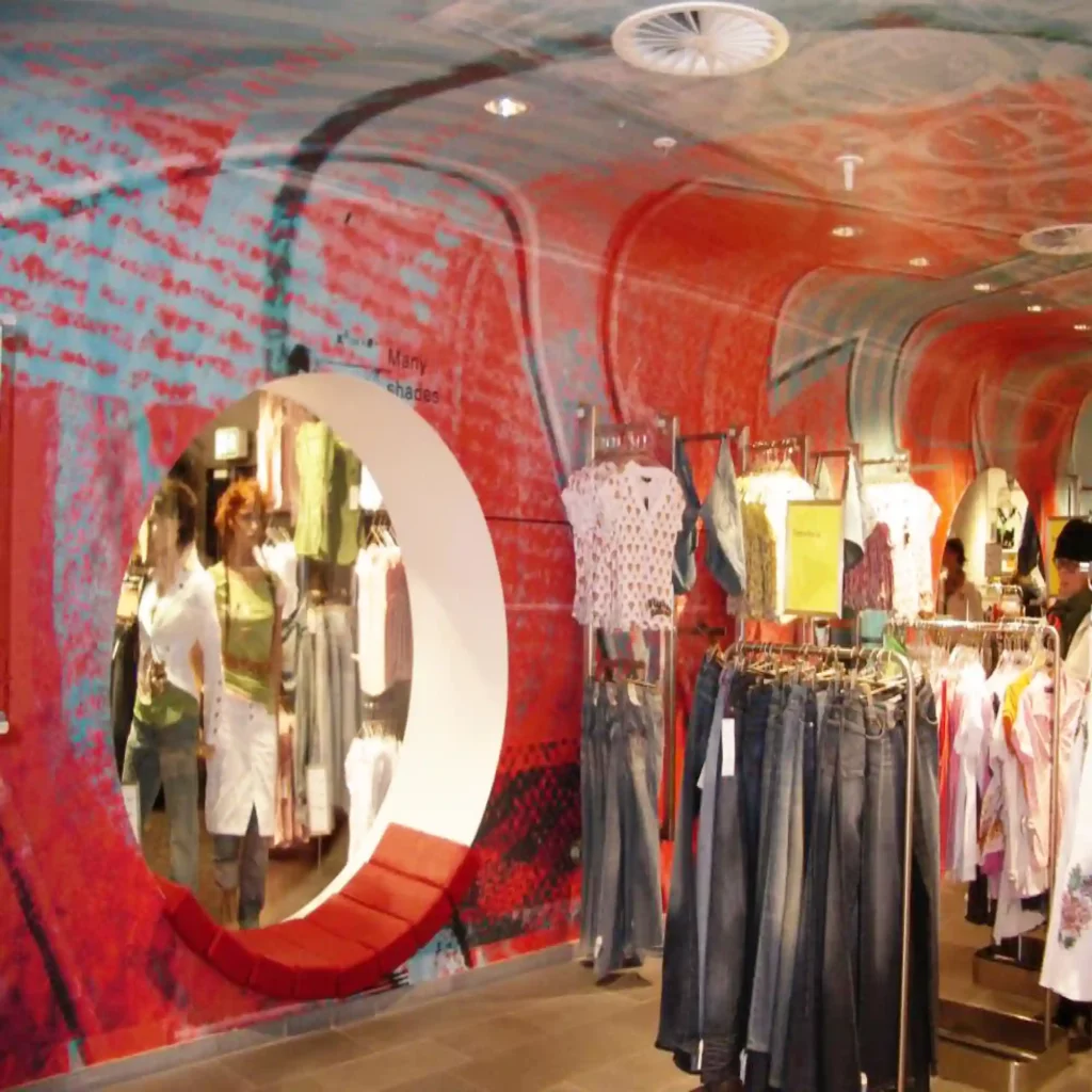 Economical gloss print laminate, Mactac LF8500 CG, for protection of self-adhesive retail décor graphics, promotional signage and protection of self-adhesive prints that are applied to flat surfaces.