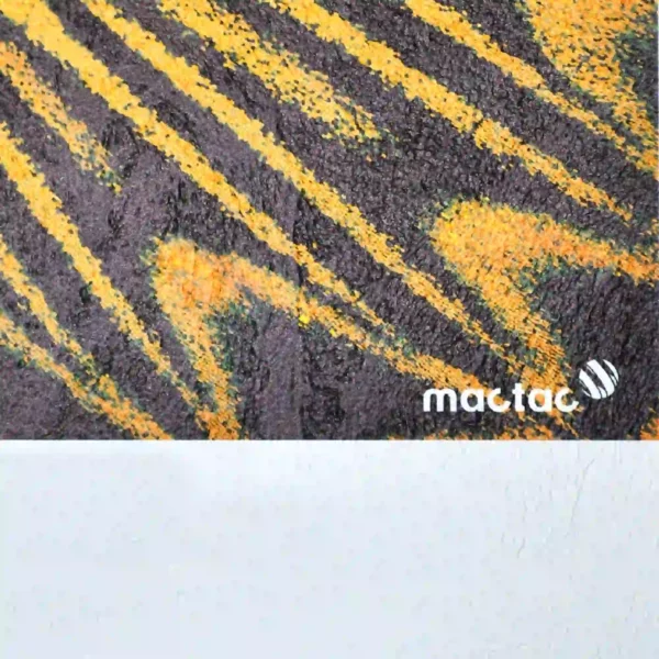 Close-up of Mactac WW Veneziano textured vinyl wall graphic, featuring a luxurious embossed pattern ideal for high-end interior wall décor and commercial design applications.
