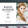 Avery Dennison MPI 3001 HOP digital print film promotional retail window signage in a gloss white finish with an opaque removable self adhesive printed advertising display sign which is applied to a large retail store front window.