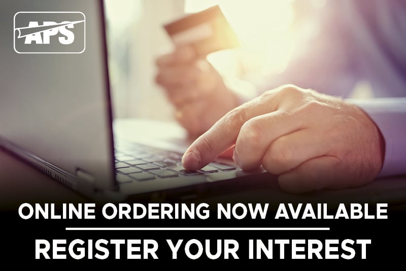 APS Online Ordering Is Now Available - Register your interest here.