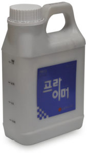 PM04 - LG Hausys Surface Primer for interior films in a 1kg white-grey plastic container bottle.