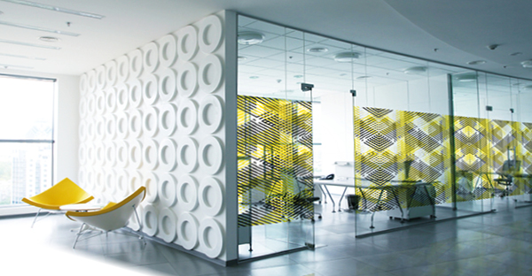 Avery Dennison SF 100 ultra clear PET is a non-PVC decorative printable window film used for window graphics on retail and offices for display and privacy applications.