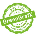 GreenGrafX, PVC Free self-adhesive media from Sihl.
